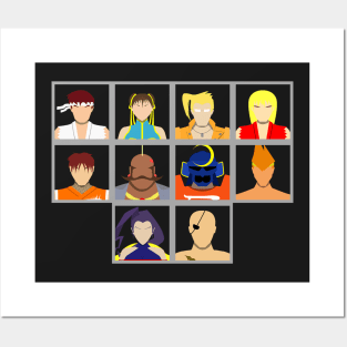 Select Your Character-Street Fighter Alpha Posters and Art